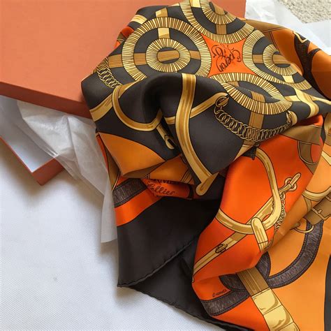 vintage hermes silk scarves